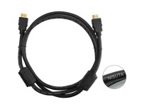 Cable HDMI de 3m dorado V2.0 con filtros 2160P 4K x 2K