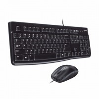 KIT LOGITECH TECLADO Y MOUSE USB MK120